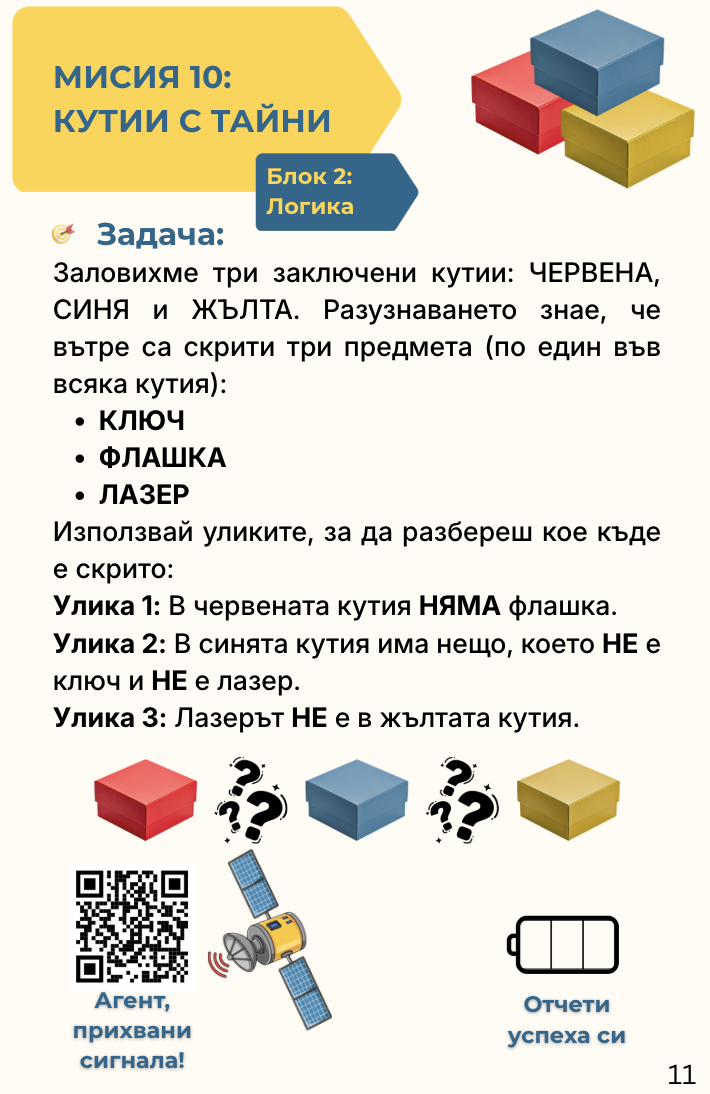 БЛОК 2: ЛОГИКА